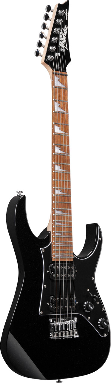 Ibanez GIO RG miKro 6 String Electric Guitar - Black Night (GRGM21BKN)