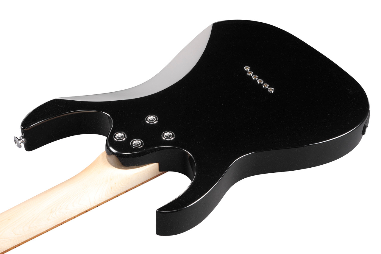 Ibanez GIO RG miKro 6 String Electric Guitar - Black Night (GRGM21BKN)