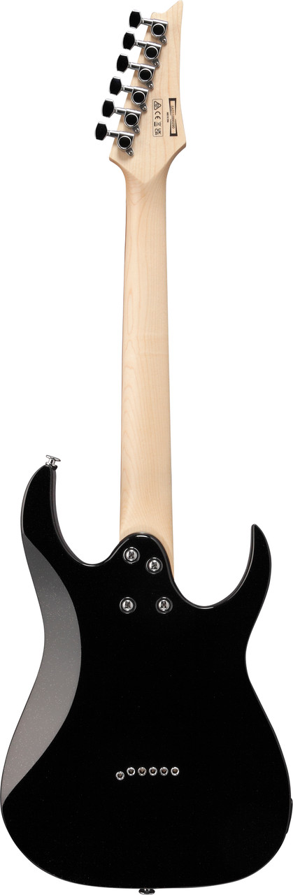 Ibanez GIO RG miKro 6 String Electric Guitar Lefty - Black Night (GRGM21BKNL)