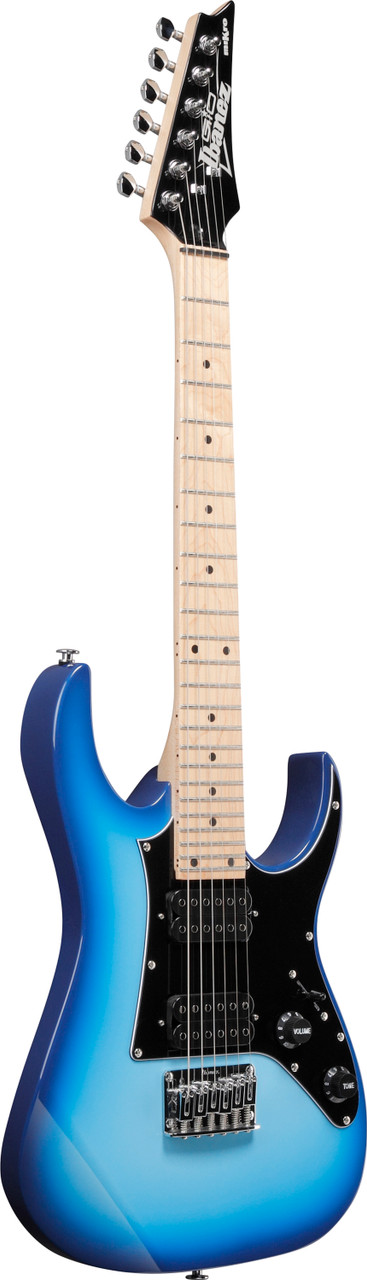 Ibanez GIO RG miKro 6 String Electric Guitar - Blue Burst (GRGM21MBLT)