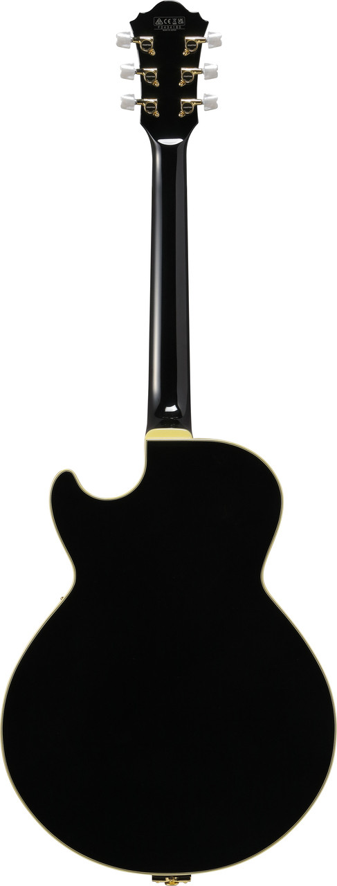 Ibanez George Benson Signature 6 String Electric Guitar w/Case - Black (GB10BK)