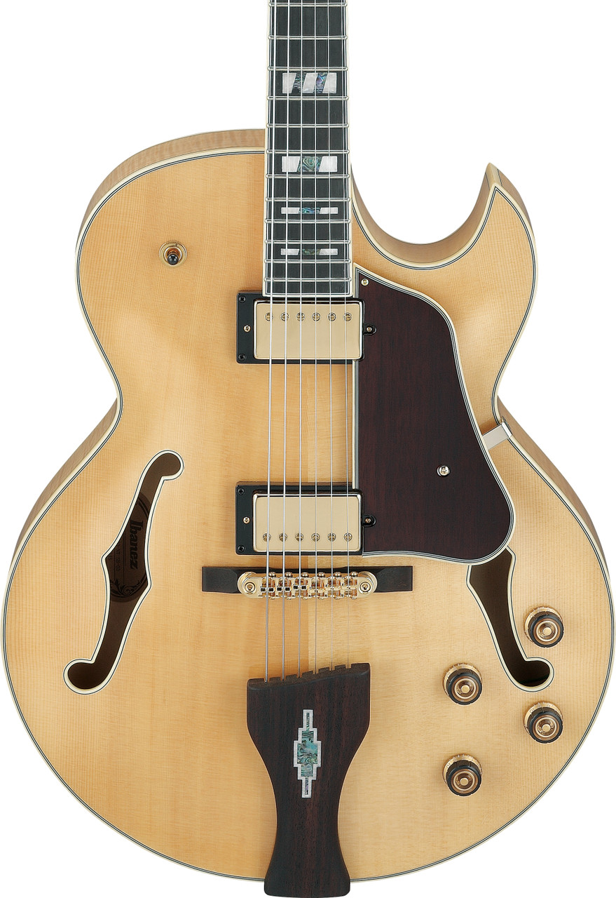 Ibanez George Benson Signature  6 String Electric Guitar w/Case - Natural (LGB30NT)