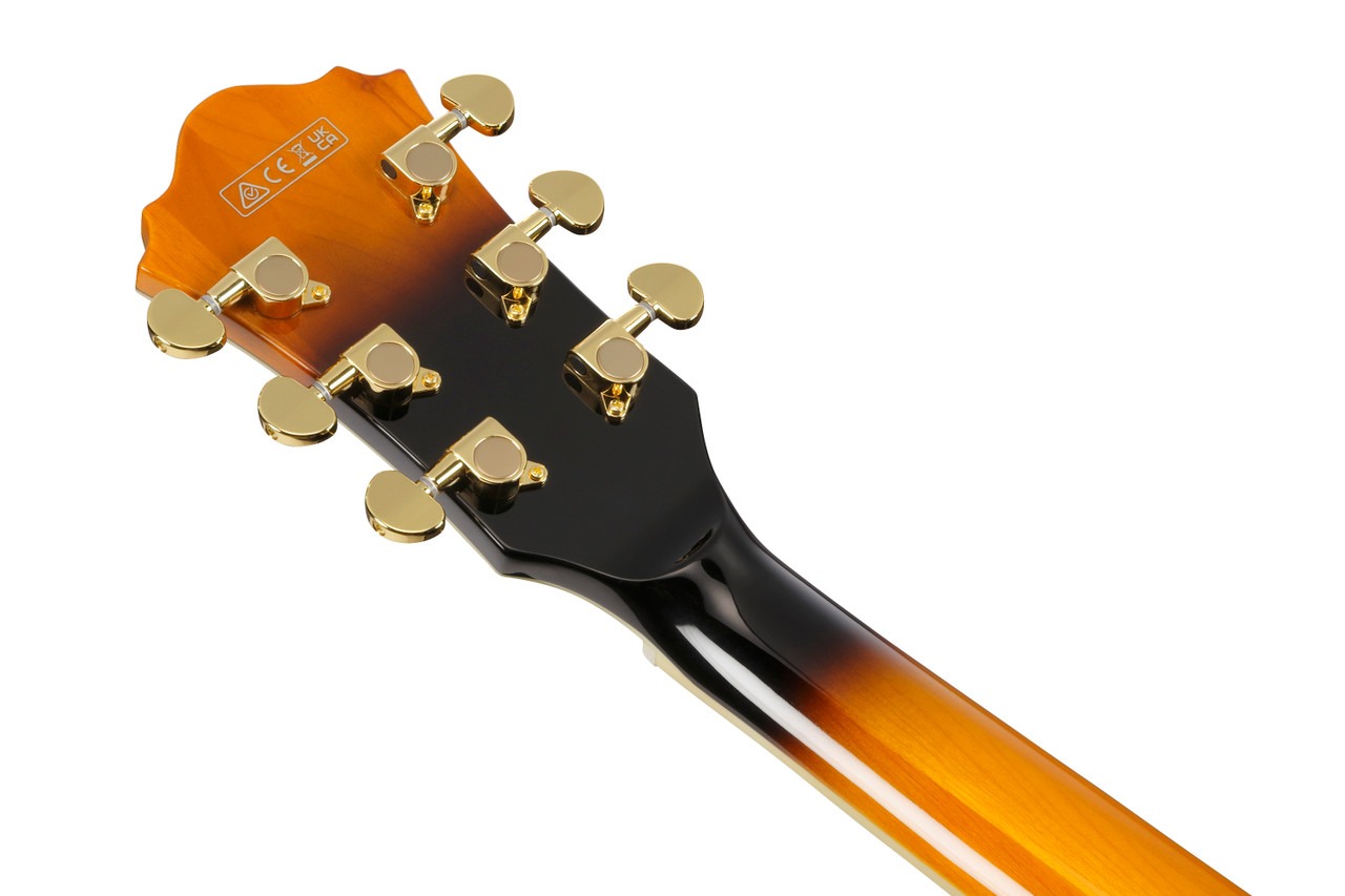 Ibanez George Benson Signature  6 String Electric Guitar w/Case - Vintage Yellow Sunburst (LGB30VYS)