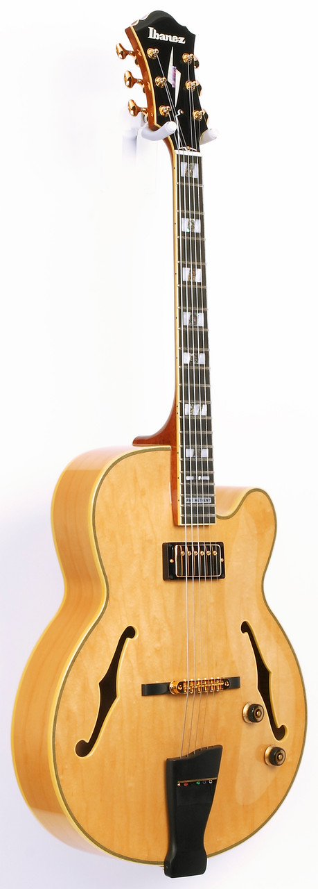 Ibanez Pat Metheny Signature 6 String Electric Guitar w/Case - Natural (PM200NT) | Musician Madness