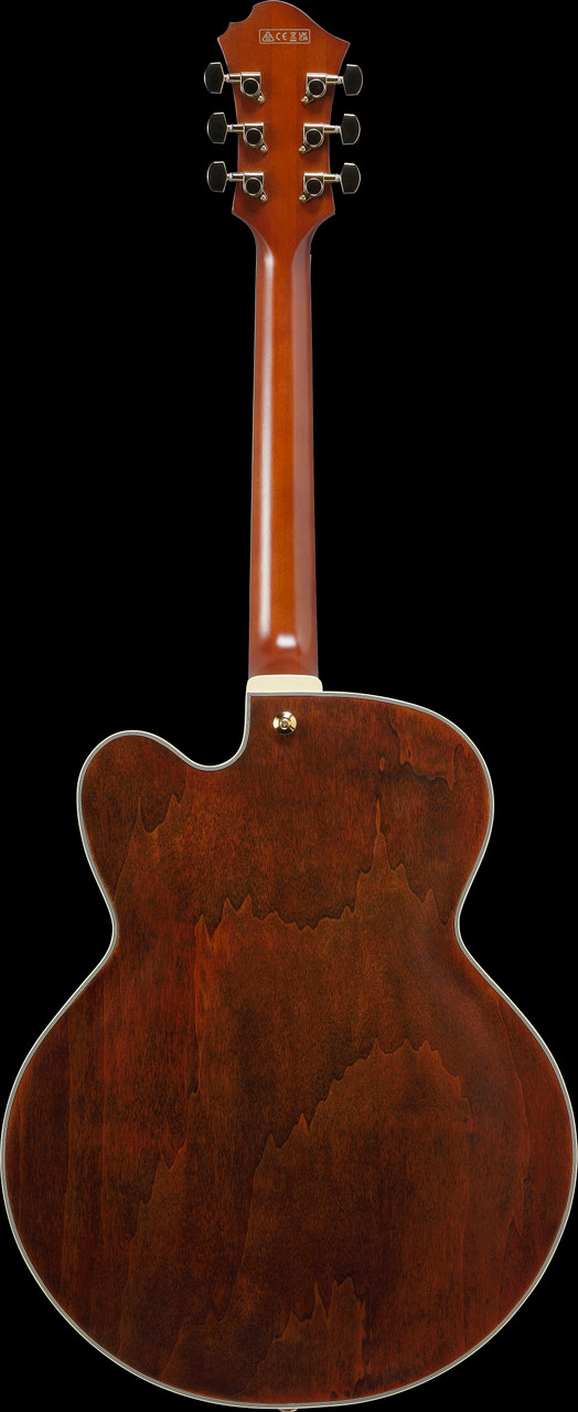 Ibanez Pat Metheny Signature 6 String Electric Guitar w/Case - Natural Amber Low Gloss (PM3CNAL)