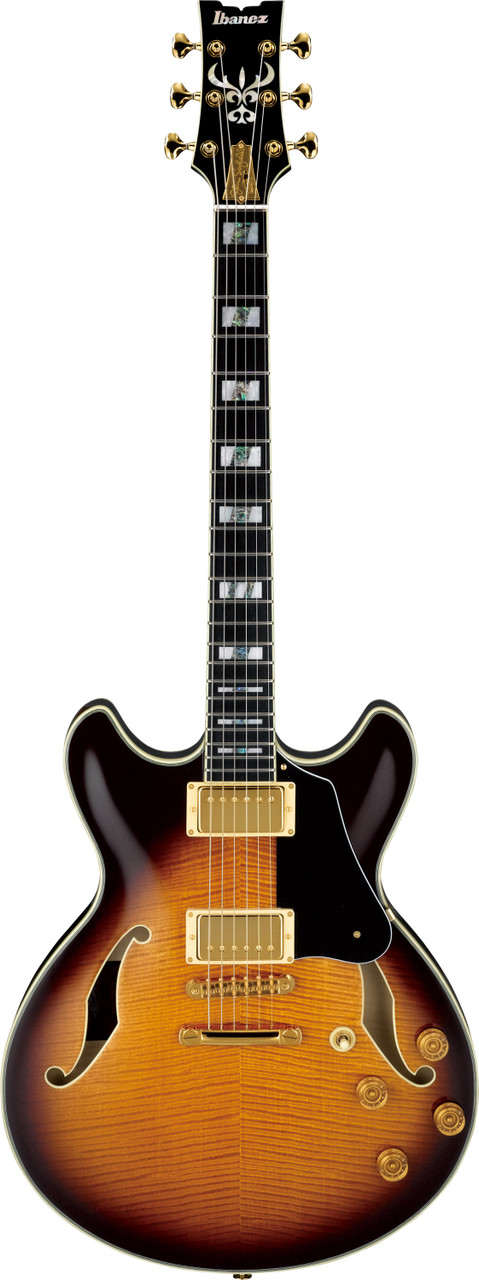 Ibanez John Scofield Signature  6 String Electric Guitar w/Case - Vintage Sunburst (JSM100VT)