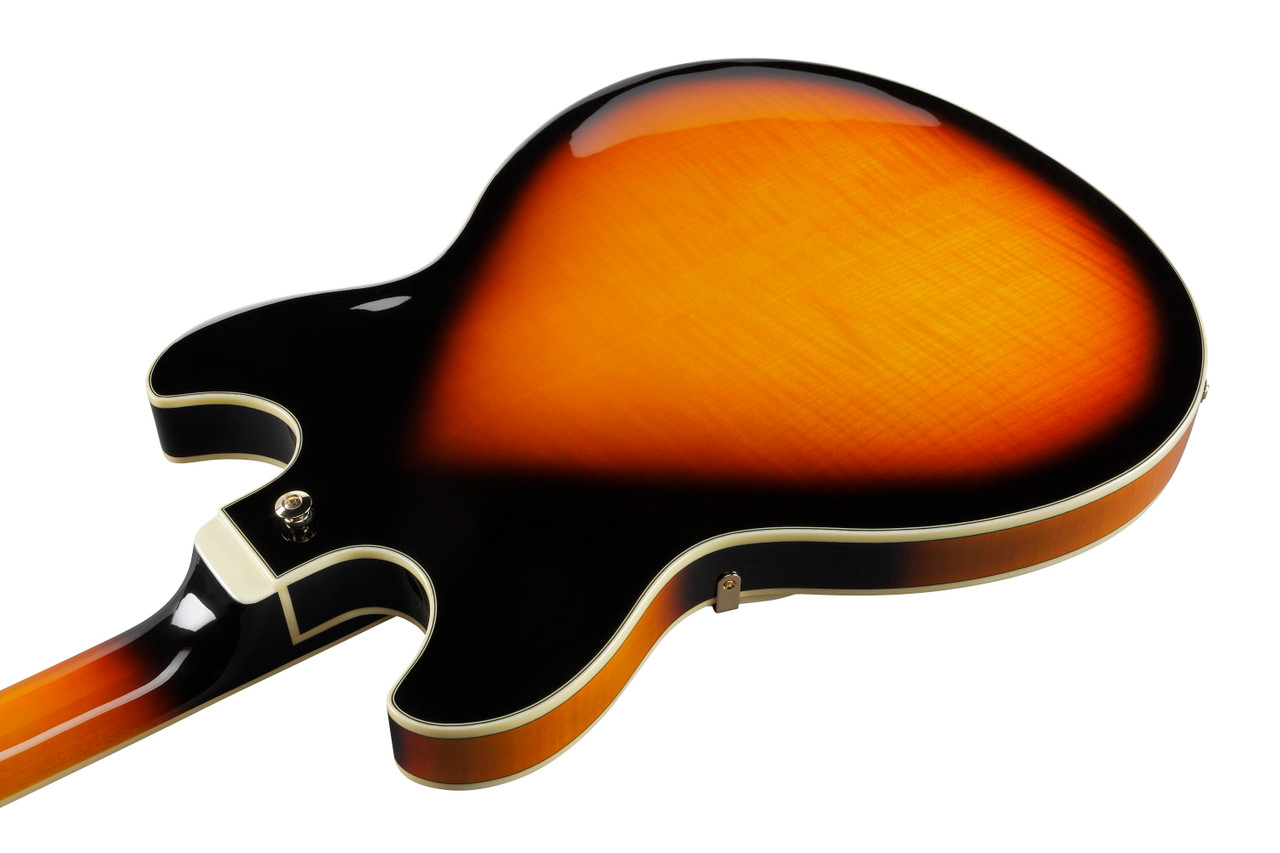 Ibanez AS Artstar Semi-Hollow Electric Guitar - Brown Sunburst (AS113BS)