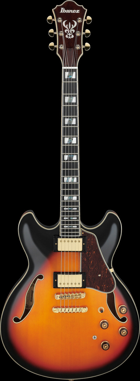 Ibanez AS Artstar Semi-Hollow Electric Guitar - Brown Sunburst (AS113BS)