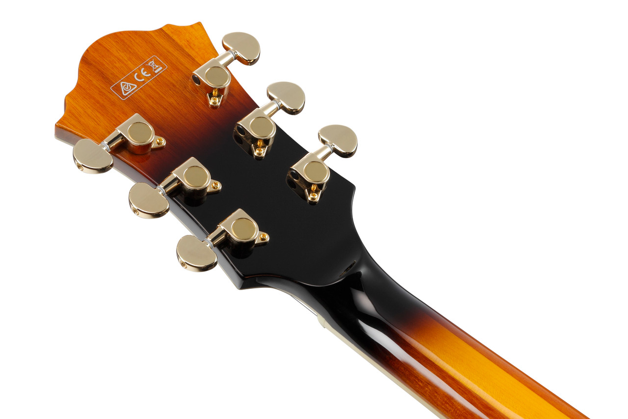 Ibanez AF Artcore Expressionist 6 String Electric Guitar - Antique Yellow Sunburst (AF95FMAYS)