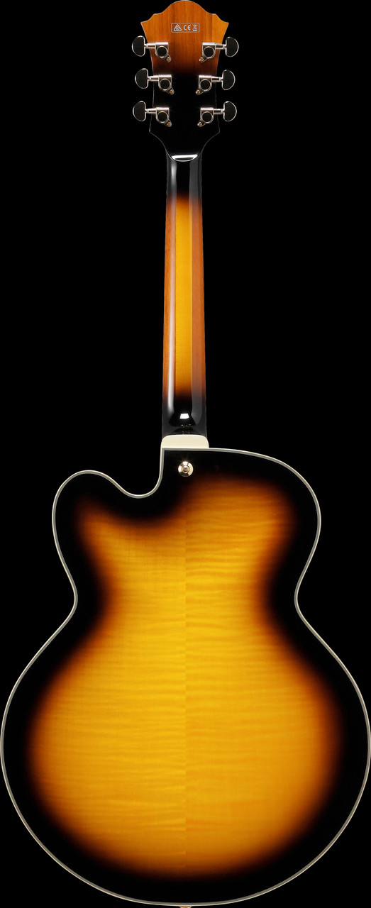 Ibanez AF Artcore Expressionist 6 String Electric Guitar - Antique Yellow Sunburst (AF95FMAYS)