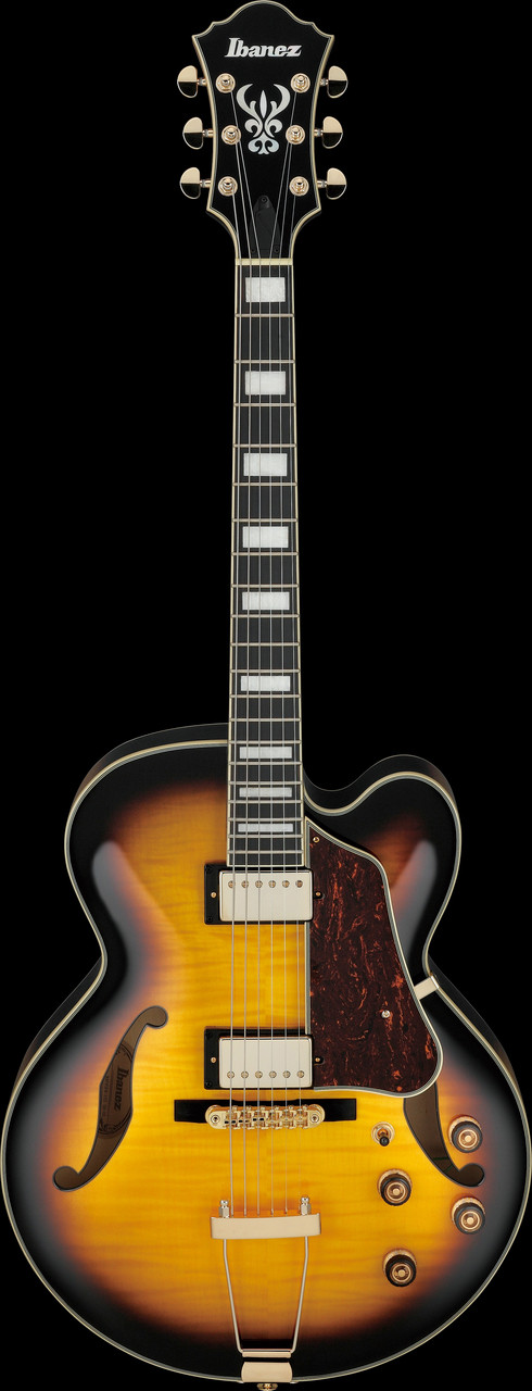 Ibanez AF Artcore Expressionist 6 String Electric Guitar - Antique Yellow Sunburst (AF95FMAYS)