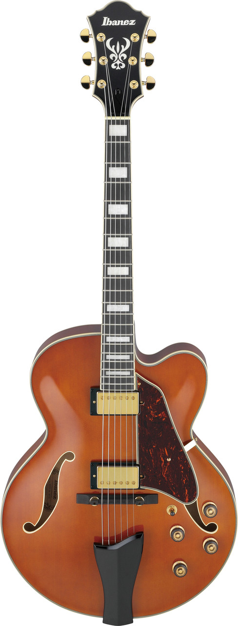 Ibanez AF Artcore Expressionist 6 String Electric Guitar - Brown Sunburst (AF95DA)