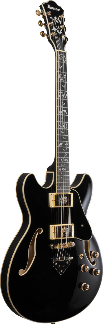 Ibanez AS Artcore Expressionist 6 String Electric Guitar - Black (AS93SPBK) | Musician Madness