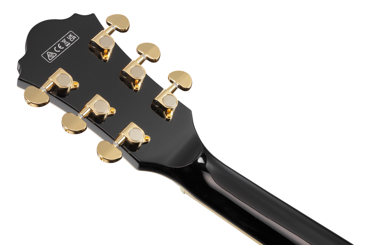 Ibanez AS Artcore Expressionist 6 String Electric Guitar - Black (AS93SPBK) | Musician Madness