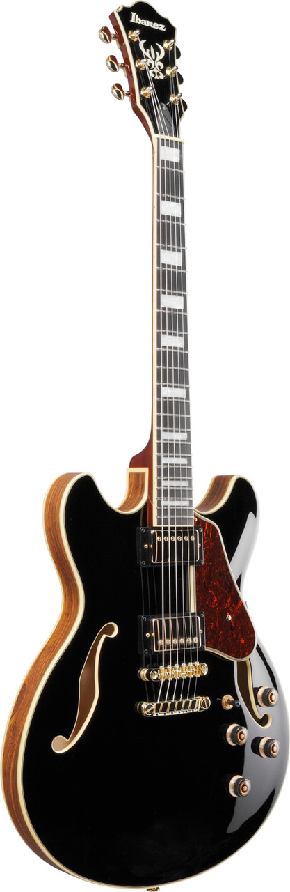 Ibanez AS Artcore 6 String Electric Guitar  - Black (AS93BCBK) | Musician Madness