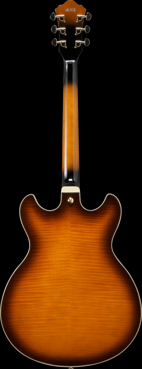 Ibanez AS Artcore Expressionist 6 String Electric Guitar - Violin Sunburst (AS93FMVLS)