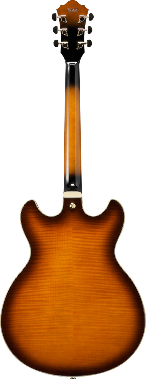 Ibanez AS Artcore Expressionist 6 String Electric Guitar - Violin Sunburst (AS93FMVLS)