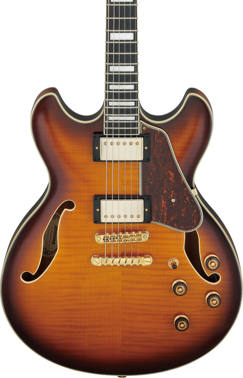 Ibanez AS Artcore Expressionist 6 String Electric Guitar - Violin Sunburst (AS93FMVLS)