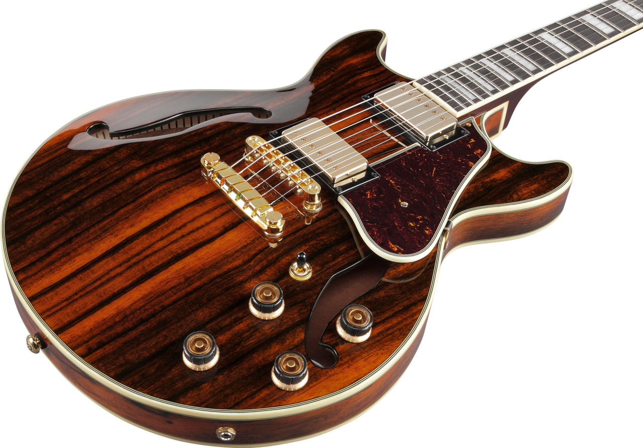 Ibanez AM Artcore Expressionist 6 String Electric Guitar - Natural (AM93MENT) | Musician Madness