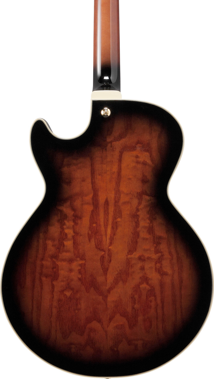 Ibanez AG Artcore Expressionist 6 String Electric Guitar - Dark Brown Sunburst (AG95QADBS)