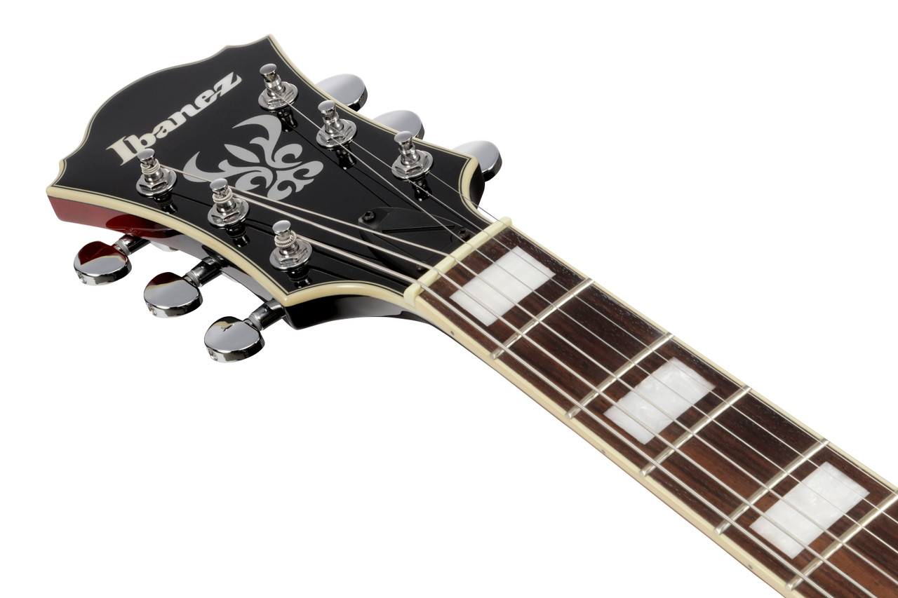 Ibanez AF Artcore 6 String Electric Guitar  - Transparent Red Sunburst (AF75TRS)