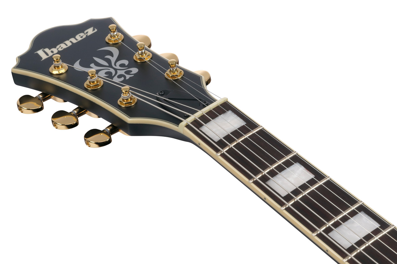 Ibanez AS Artcore 6 String Electric Guitar  - Black Flat (AS73GBKF)