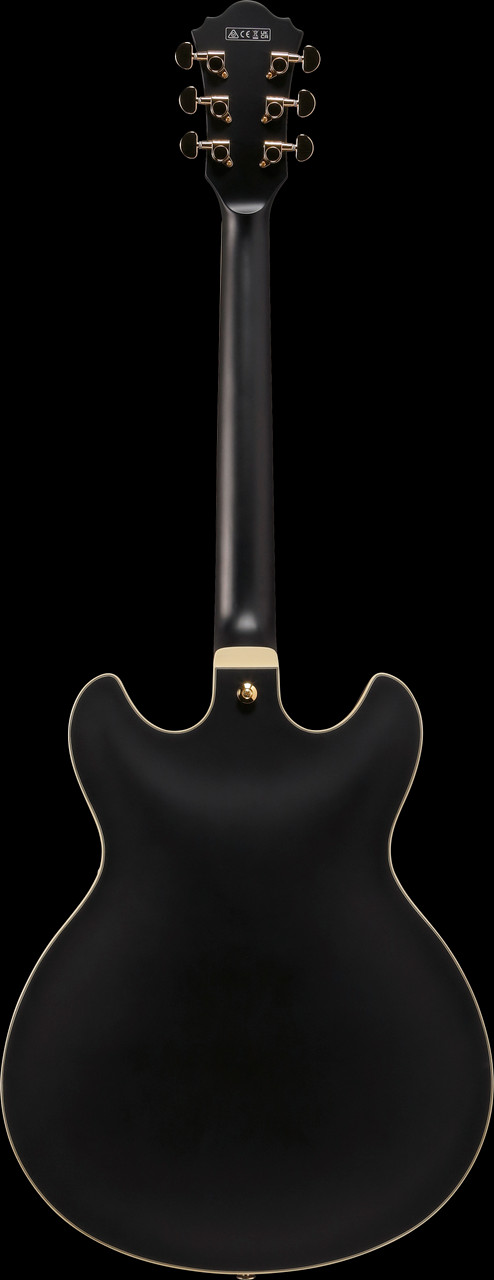 Ibanez AS Artcore 6 String Electric Guitar  - Black Flat (AS73GBKF)