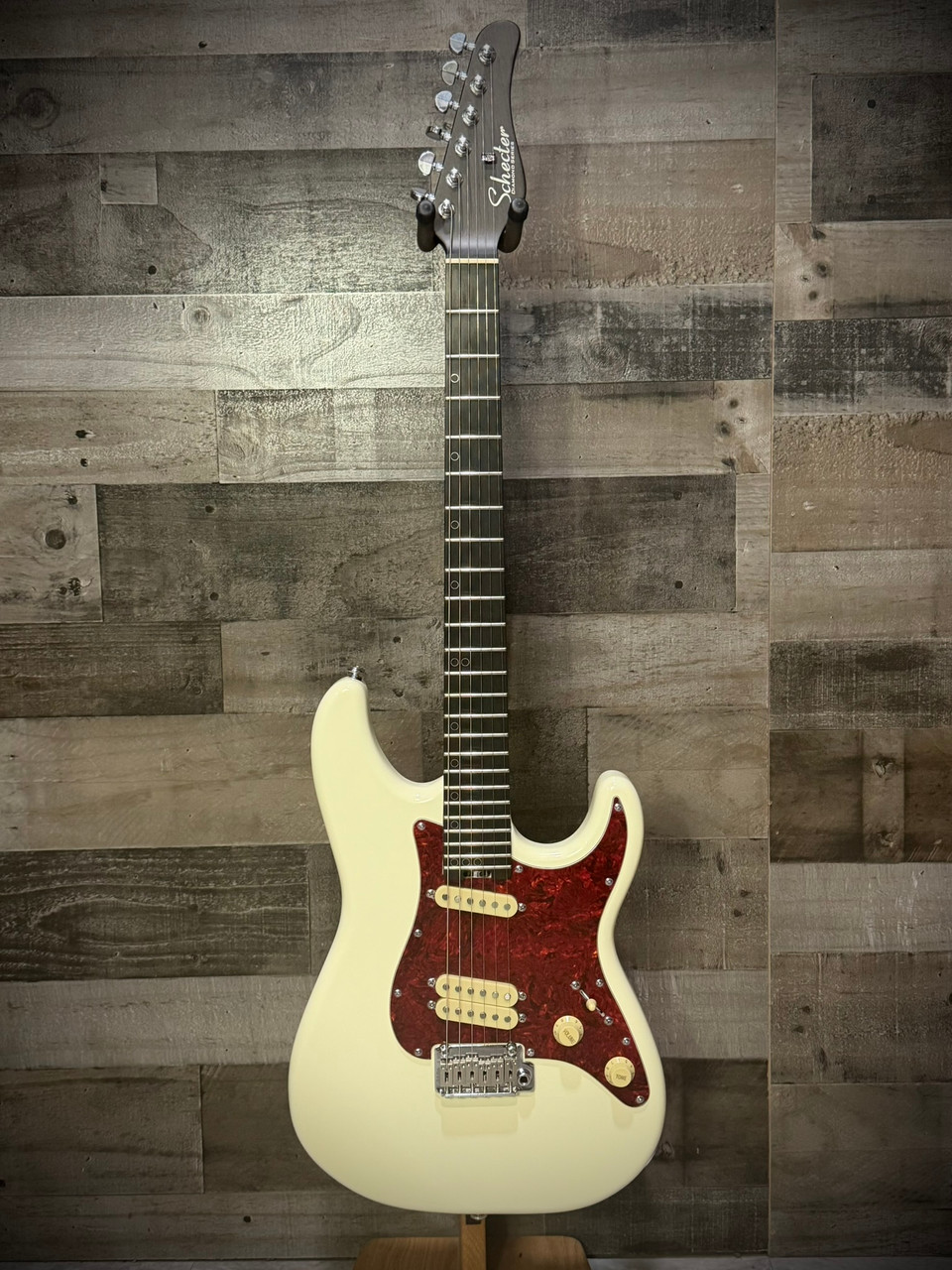 Schecter MV-6 Electric Guitar - Olympic White (4204) | Musician Madness