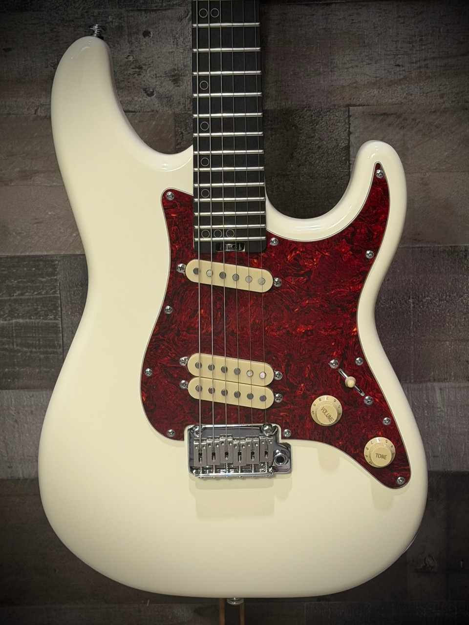 Schecter MV-6 Electric Guitar - Olympic White (4204) | Musician Madness