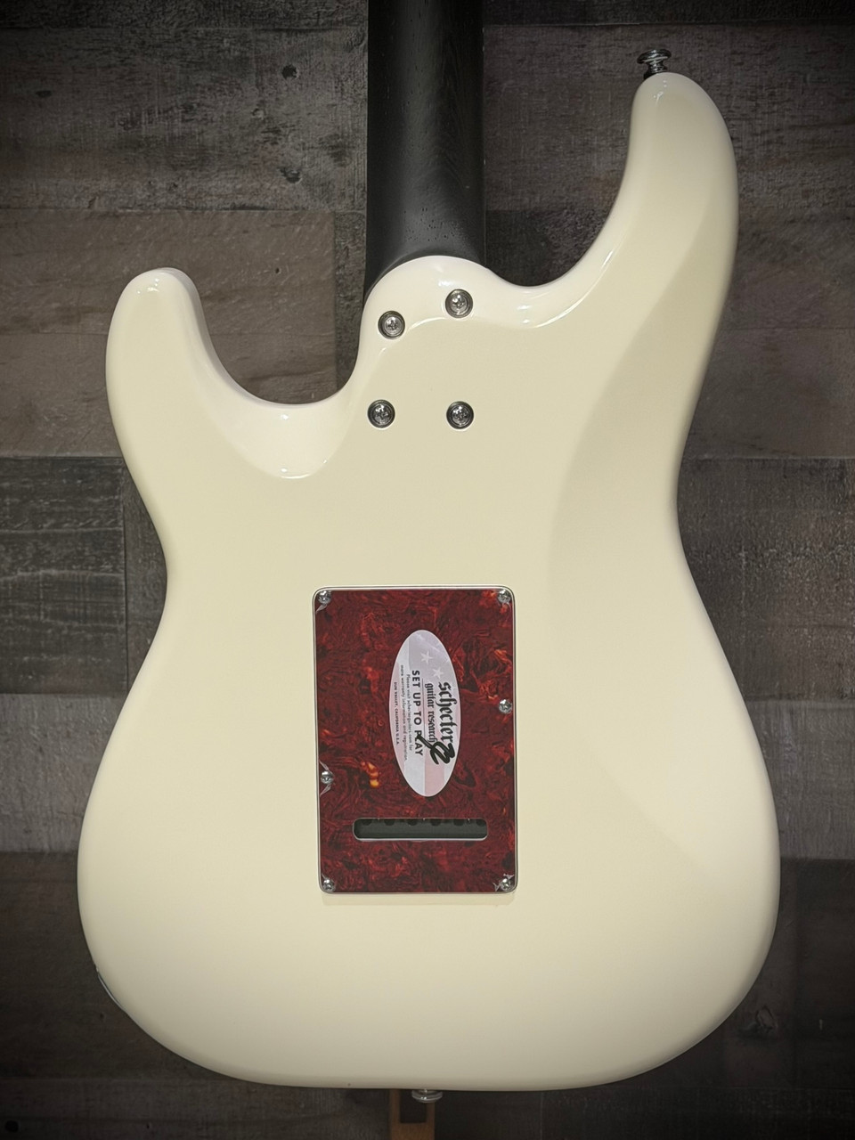 Schecter MV-6 Electric Guitar - Olympic White (4204) | Musician Madness