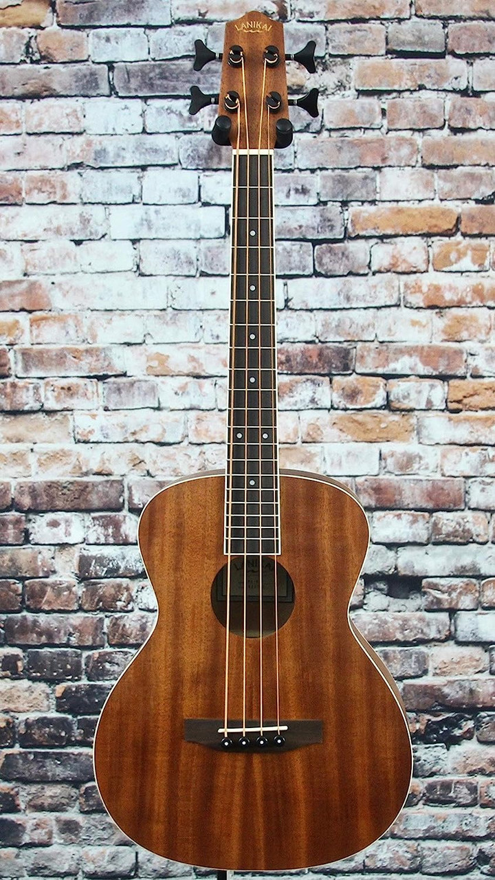 Lanikai MA-EBU 4 String Electric Ukulele Bass - Mahogany (MA-EBU) | Musician Madness