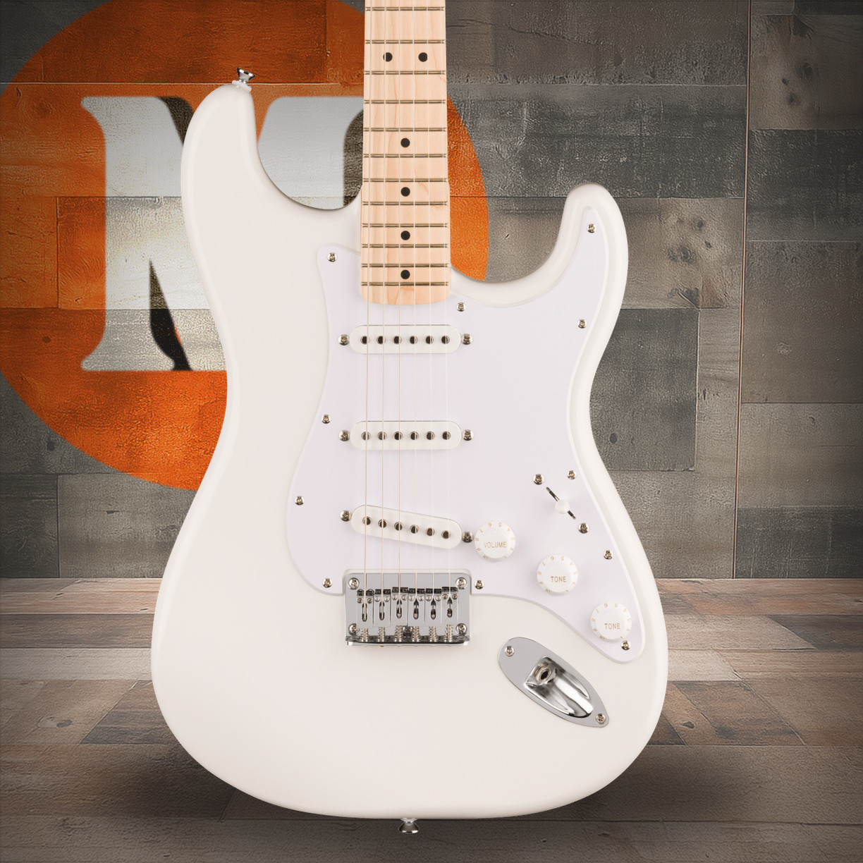 Squier Squier Sonic Stratocaster HT - Maple Fingerboard - White Pickguard - Arctic White | Musician Madness
