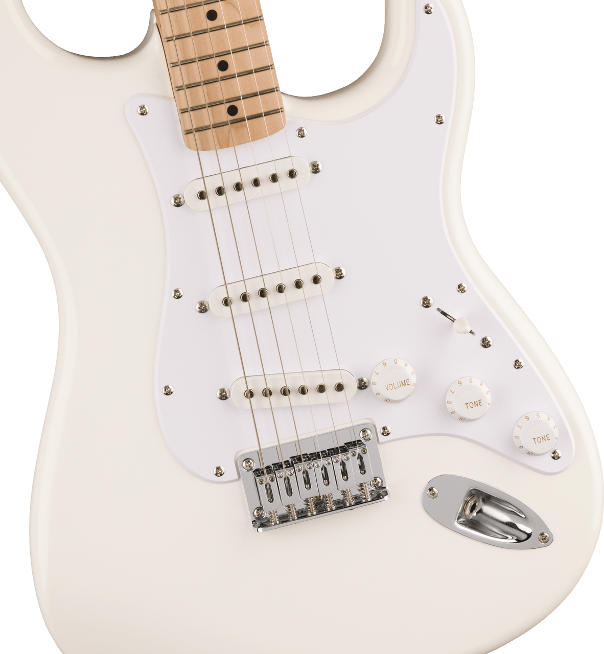 Squier Squier Sonic Stratocaster HT - Maple Fingerboard - White Pickguard - Arctic White | Musician Madness