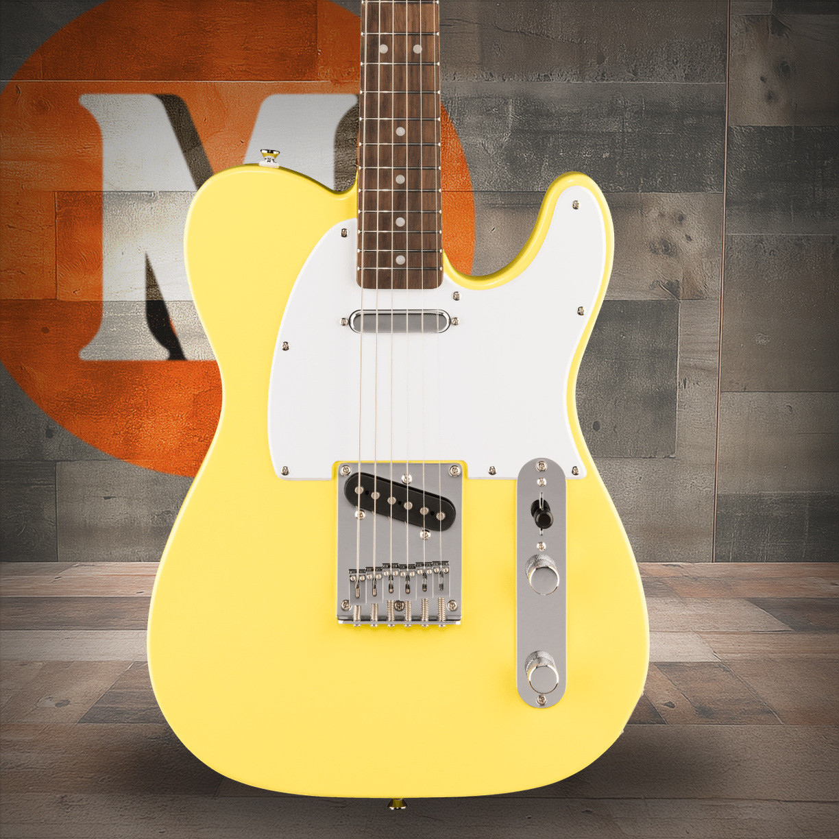 Squier Squier Sonic Telecaster - Laurel Fingerboard - White Pickguard - Canary Yellow | Musician Madness