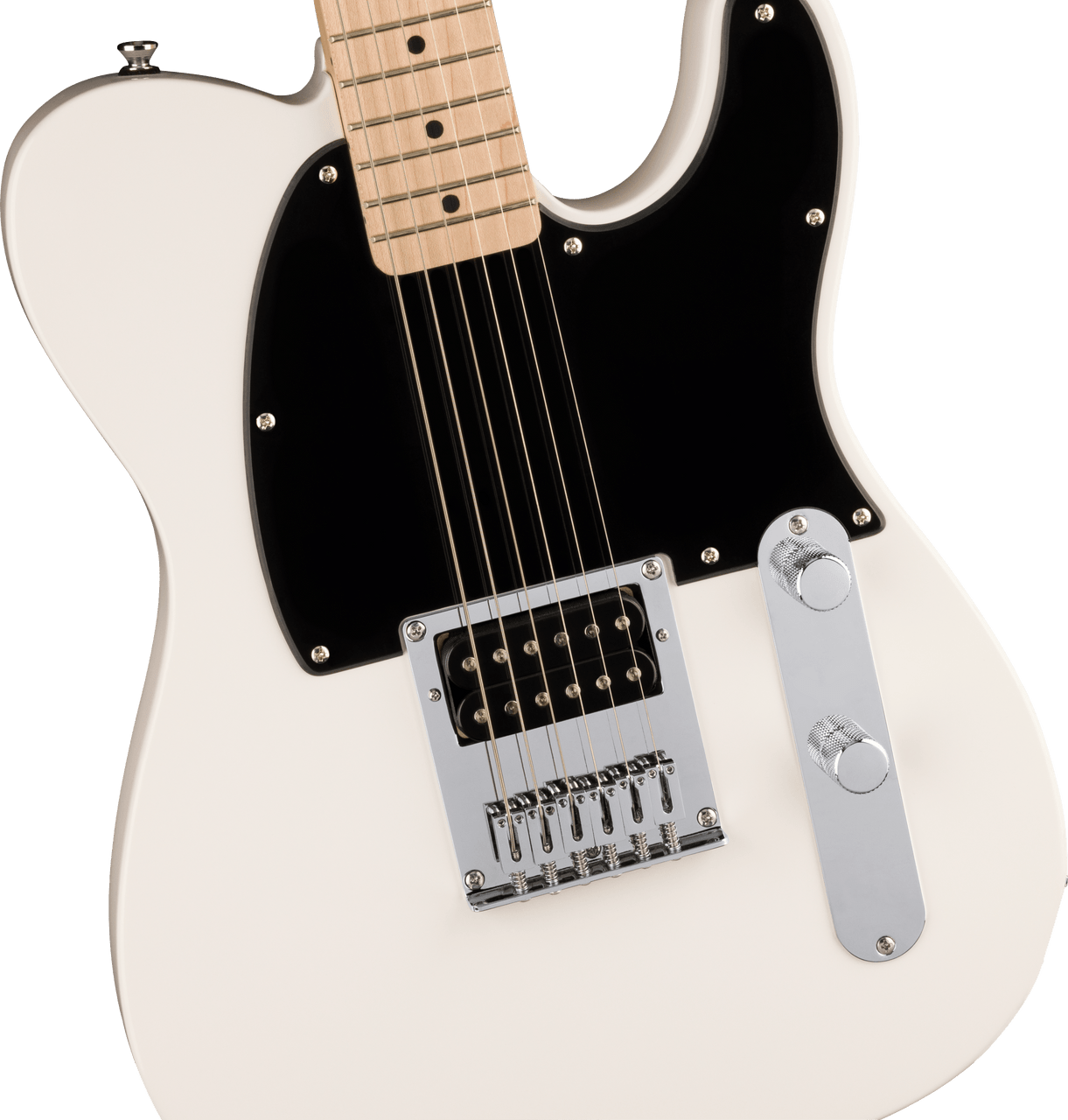 Squier Squier Sonic Esquire H - Maple Fingerboard - Black Pickguard - Arctic White | Musician Madness
