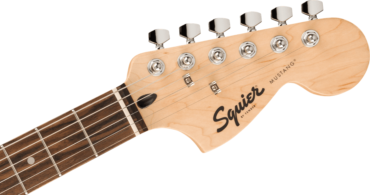 Squier Squier Sonic Mustang HH - Laurel Fingerboard - Black Pickguard - Black | Musician Madness