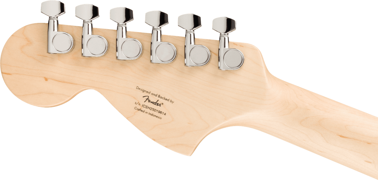 Squier Squier Sonic Mustang HH - Laurel Fingerboard - Black Pickguard - Black | Musician Madness