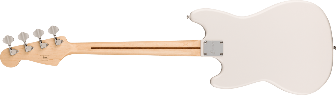 Squier Squier Sonic Bronco Bass - Maple Fingerboard - White Pickguard - Arctic White | Musician Madness