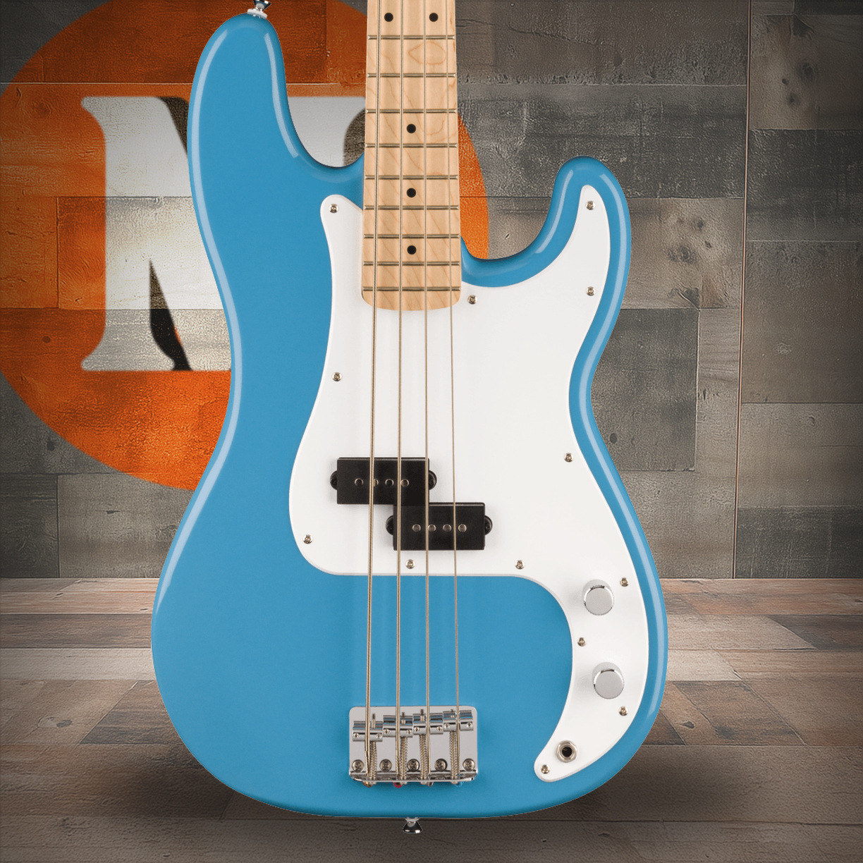 Squier Squier Sonic Precision Bass - Maple Fingerboard - White Pickguard - California Blue | Musician Madness