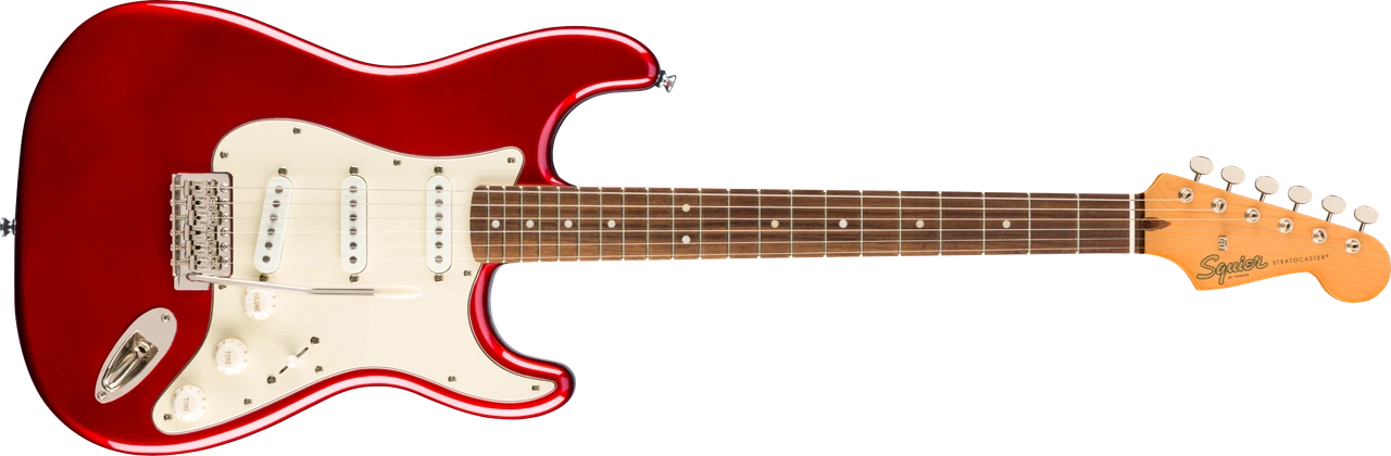 Squier Classic Vibe '60s Stratocaster - Laurel Fingerboard - Candy Apple Red | Musician Madness
