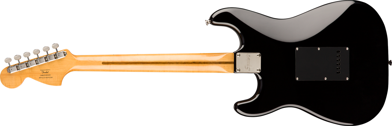 Squier Classic Vibe '70s Stratocaster HSS - Maple Fingerboard - Black | Musician Madness