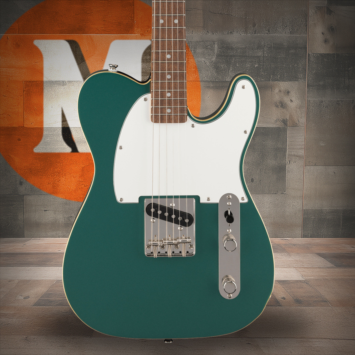 Squier Classic Vibe Custom Esquire - Laurel Fingerboard - Parchment Pickguard - Sherwood Green | Musician Madness