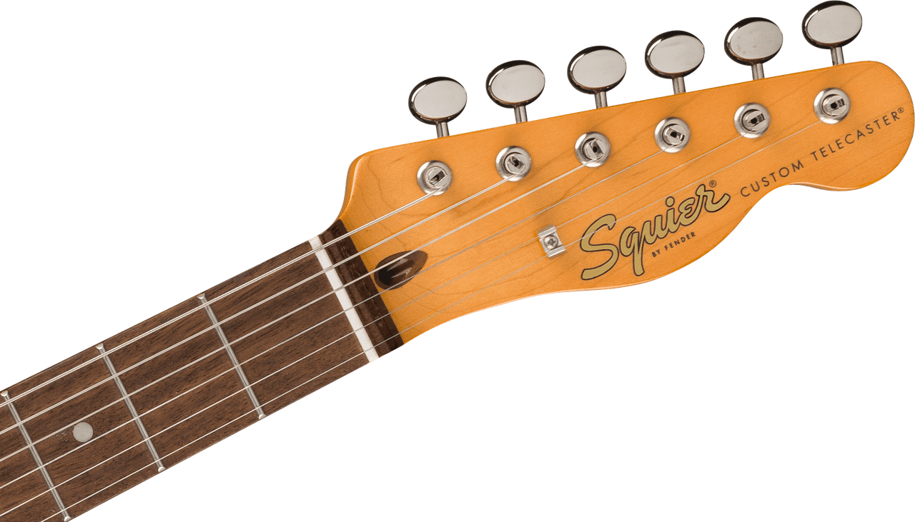 Squier Classic Vibe Custom Telecaster SH with Bigsby - Parchment Pickguard - Aztec Gold | Musician Madness