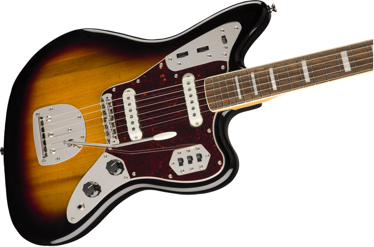 Squier Classic Vibe '70s Jaguar - Laurel Fingerboard - 3-Color Sunburst | Musician Madness