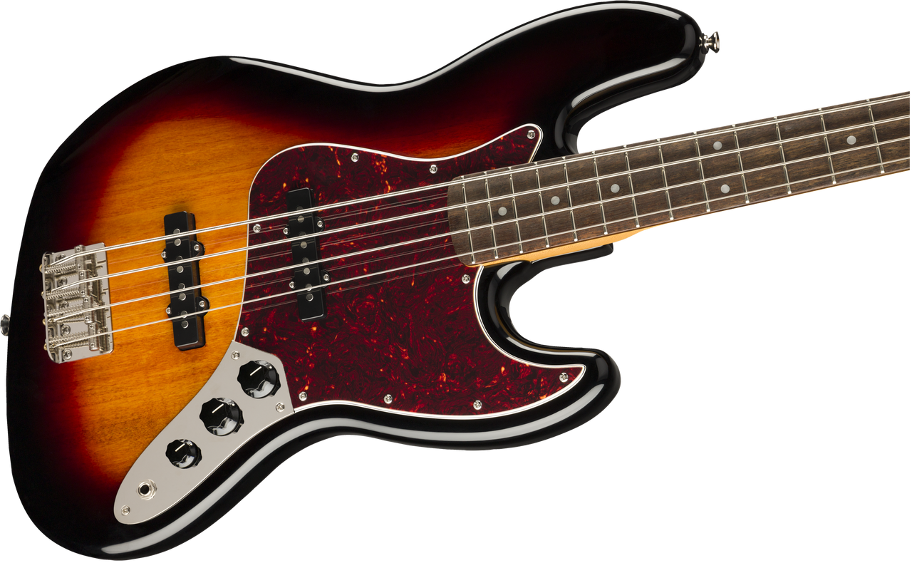 Squier Classic Vibe '60s Jazz Bass - Laurel Fingerboard - 3-Color Sunburst | Musician Madness