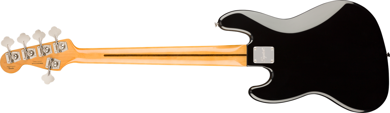 Squier Classic Vibe '70s Jazz Bass V - Maple Fingerboard - Black | Musician Madness
