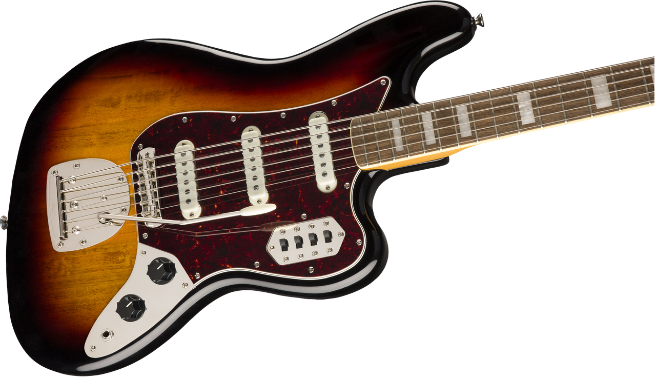 Squier Classic Vibe Bass VI - Laurel Fingerboard - 3-Color Sunburst | Musician Madness