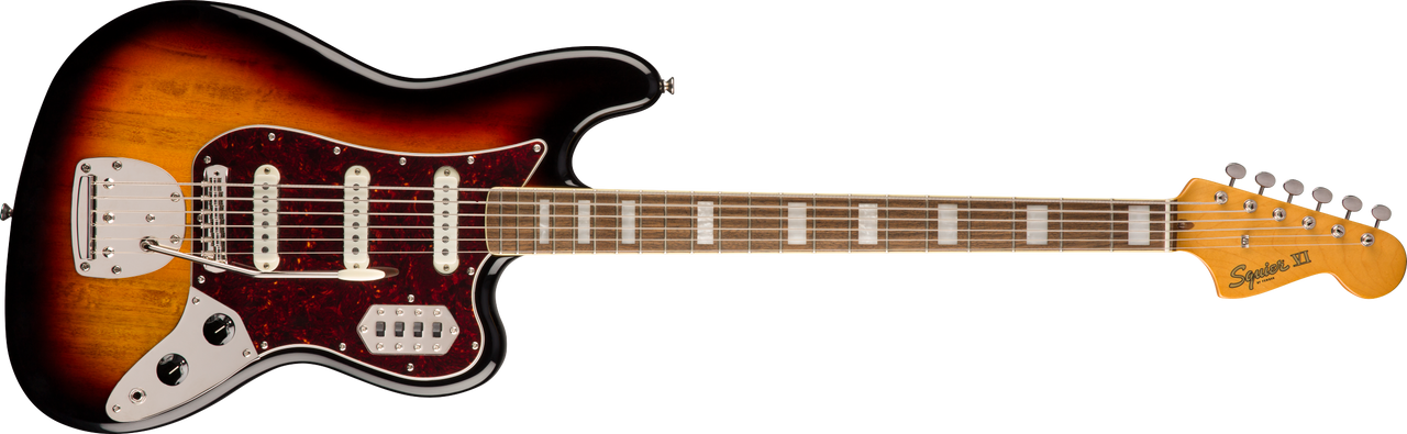 Squier Classic Vibe Bass VI - Laurel Fingerboard - 3-Color Sunburst | Musician Madness