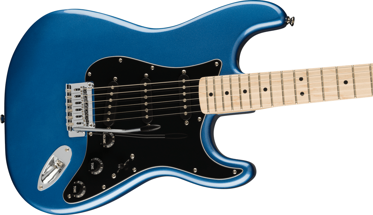 Squier Affinity Series Stratocaster - Maple Fingerboard - Black Pickguard - Lake Placid Blue | Musician Madness