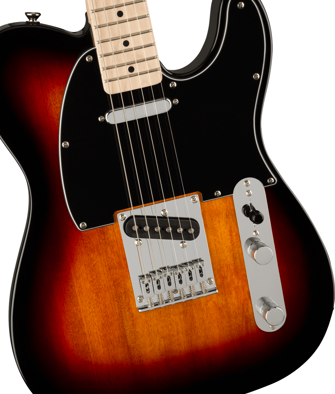 Squier Affinity Series Telecaster - Maple Fingerboard - Black Pickguard - 3-Color Sunburst | Musician Madness